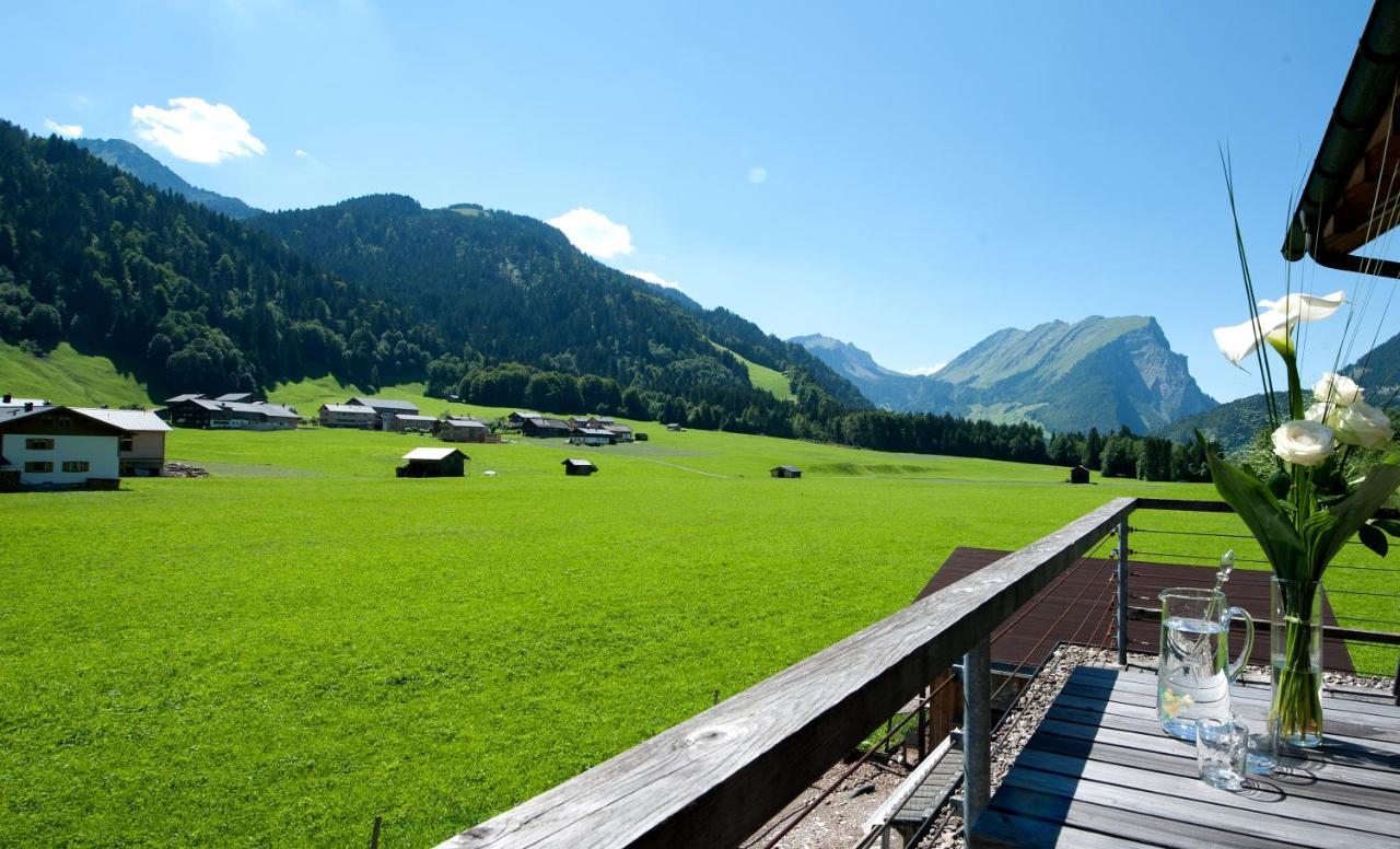 Ferienwohnungen Schantl Schoppernau Exterior foto